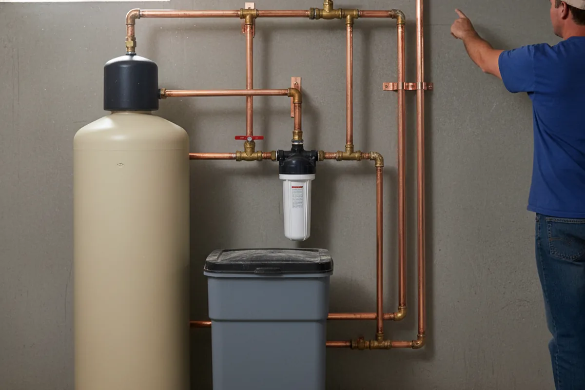 Whole-house water treatment system installed in Mount Marion